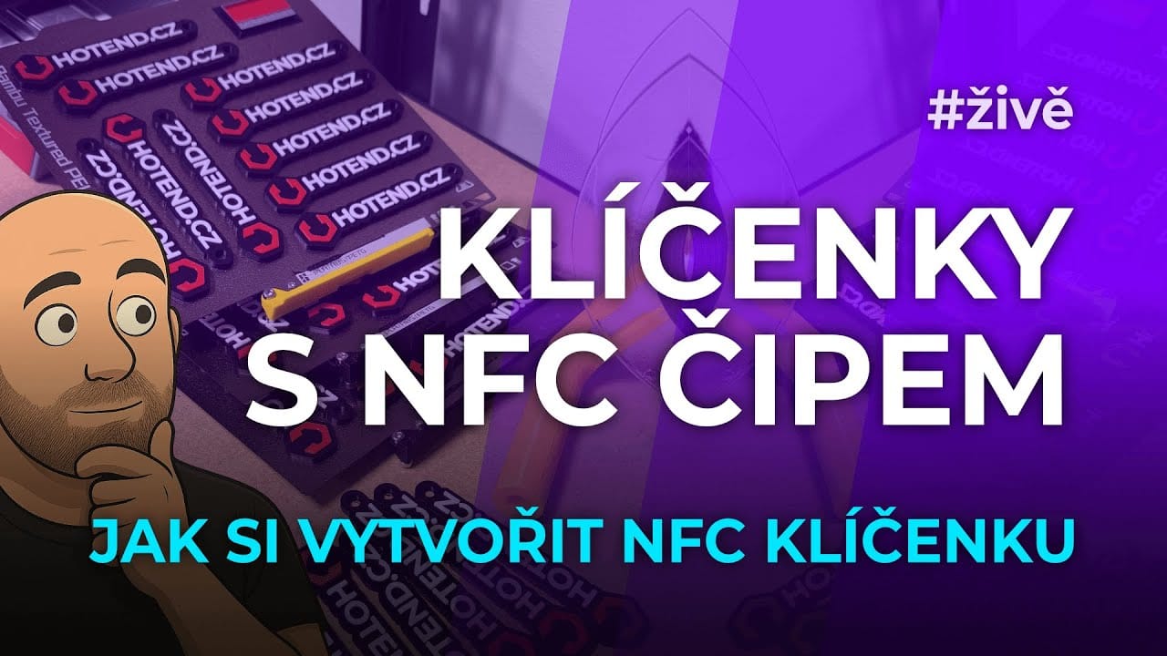 NFC klíčenky: jak je navrhnout, vytisknout a naprogramovat