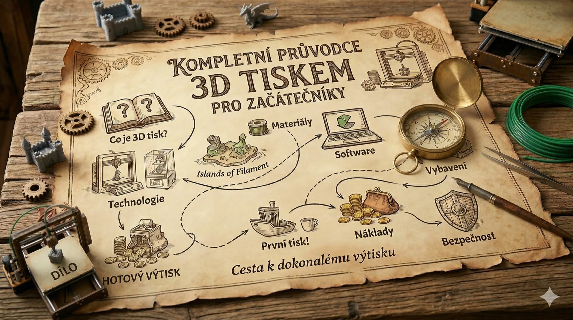 Co je 3D tisk: kompletní průvodce pro začátečníky (2026)
